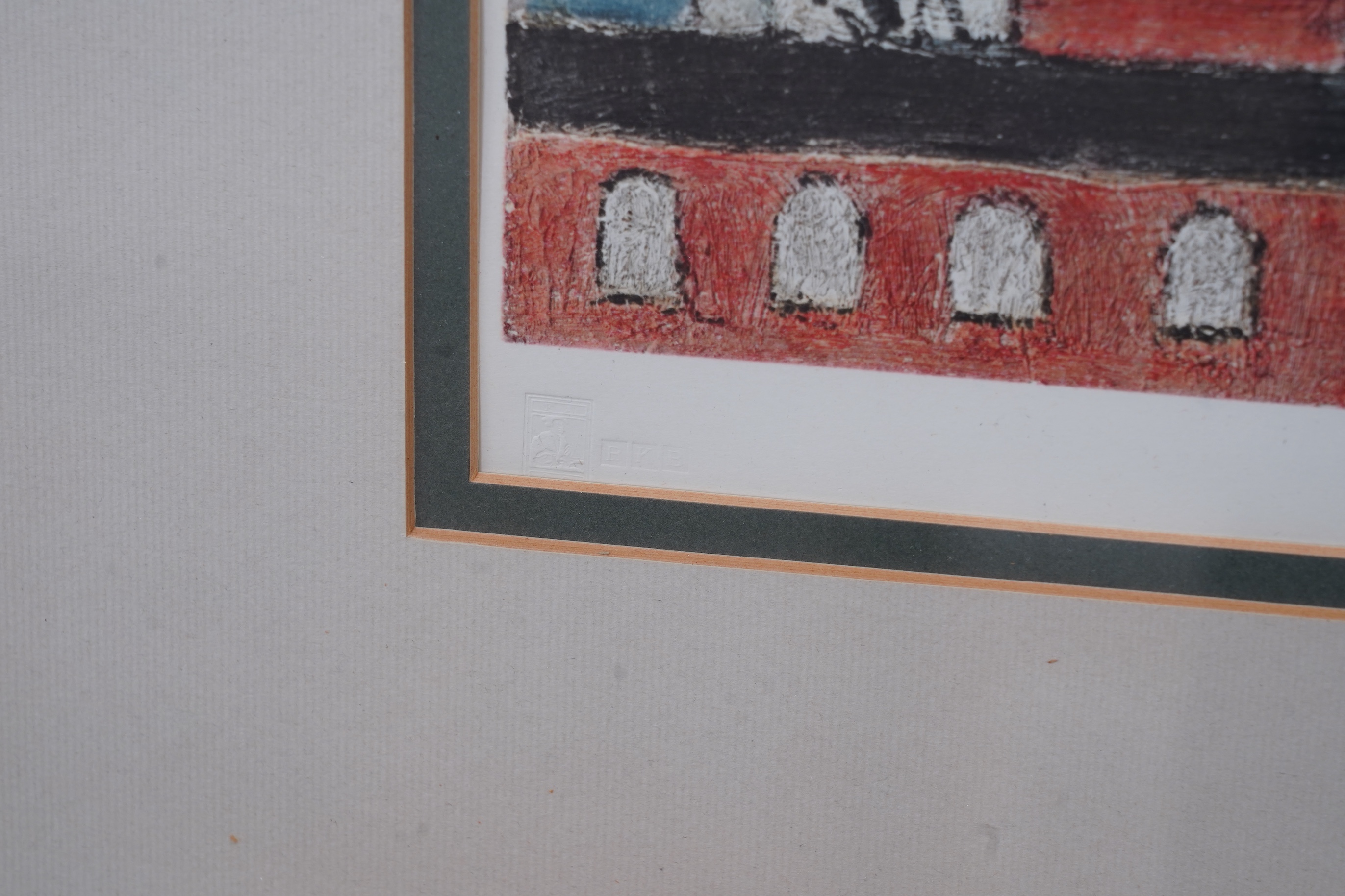 Laurence Stephen Lowry RBA, RA, 1887-1976, 'Station Approach'